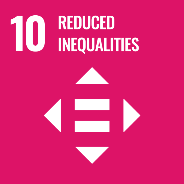 SDG Goal 10 - Reduced inequalites